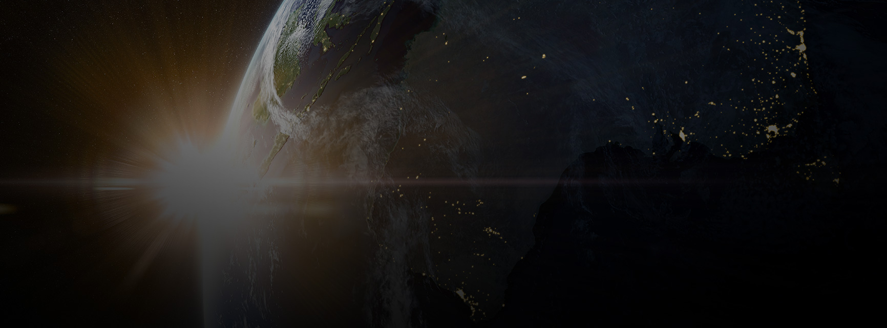 Image of the Earth from space.