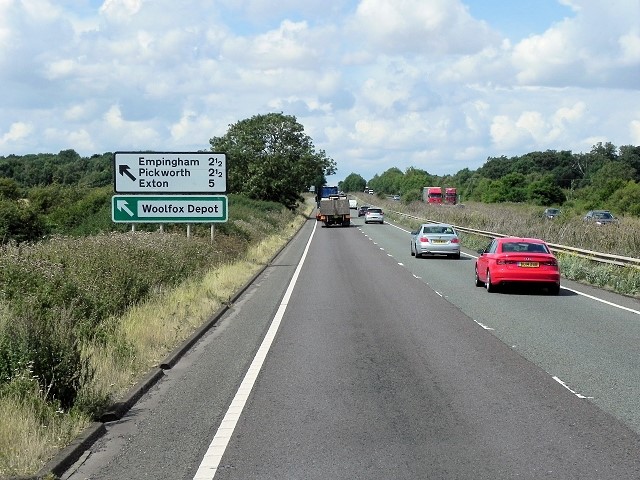 Road in front